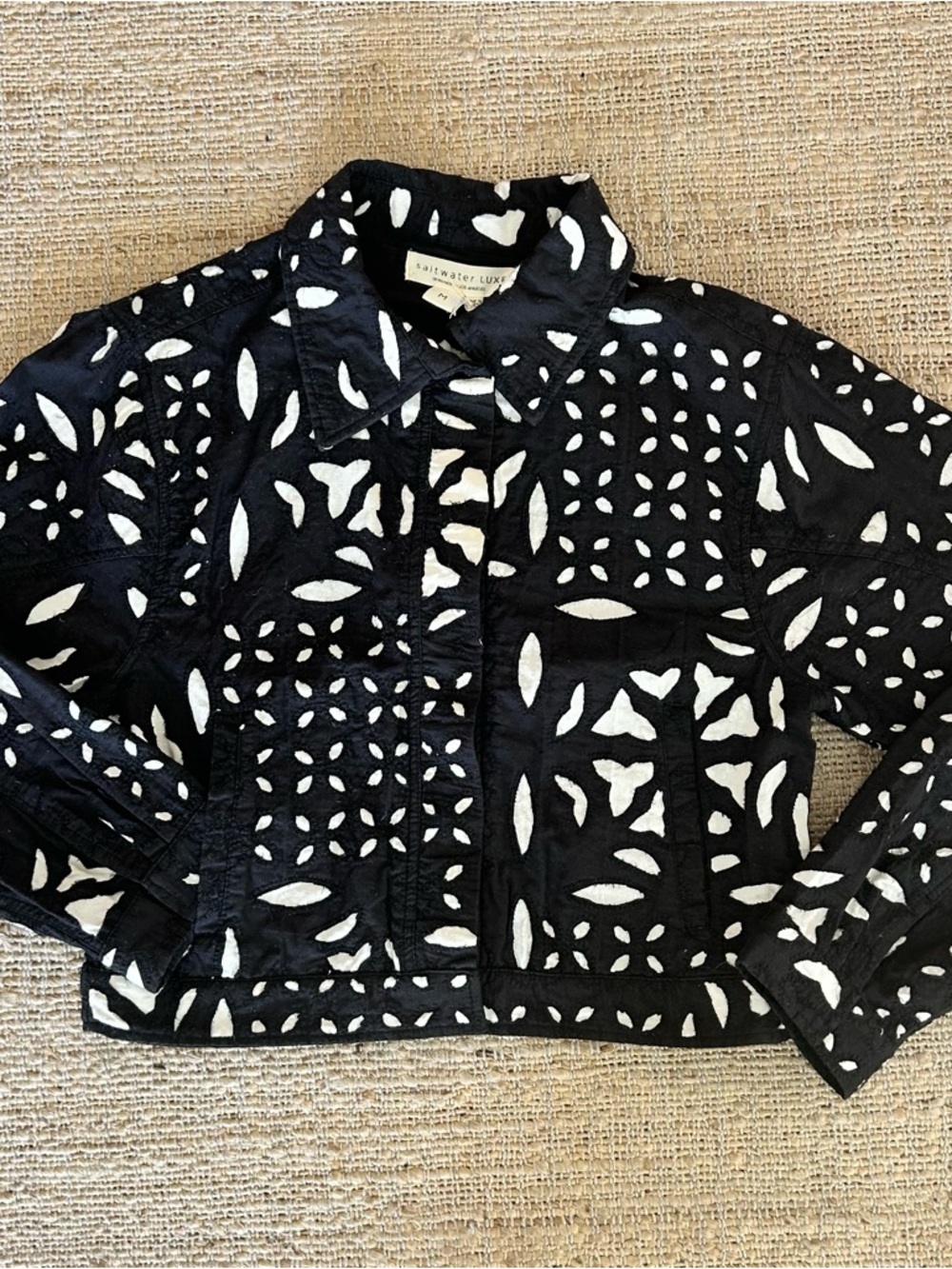 saltwater LUXE Black & White Jayme Jacket - Picture 9 of 14
